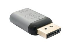 System-S Adaptateur DisplayPort DP 4K HDTV mâle vers USB 3.1 Type C Femelle Gris