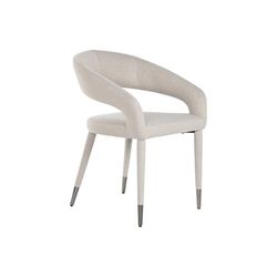 SILLA METAL POLIESTER 57,5X60X79 BEIGE