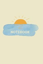 Simple Notebook: Sun 6" x 9"