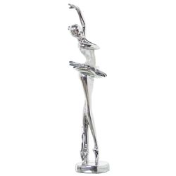 Alexandra House Living Figura Decorativa Plateado Acrílico Plástico Melamina Bailarina 8 x 7 x 30 cm - EAN: 8427701489446