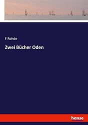 Zwei Bücher Oden