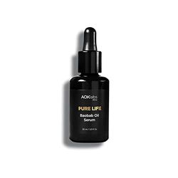 AOKlabs - Siero viso giorno e notte all'olio di Baobab I Potente siero anti-età, arricchito con vitamine per la cura quotidiana di tutti i tipi di pelle I Rigenera, idrata e nutre la pelle I 30 ml