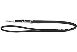 Kerbl Pet Correa Miami Plus, 25 mm, 200 cm, Color Negro