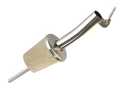 ibili Fles Pourer Universeel RVS met Deksel (Bl), Metallic, 30 x 30 x 30 cm