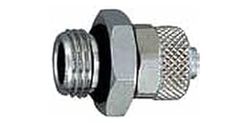 Raccord à visser droit G 1/8 A pour tuyau 8/6 mm SW 13 Pression de fonctionnement 0-10 bar Temp. -10 °C à 60 °C POM