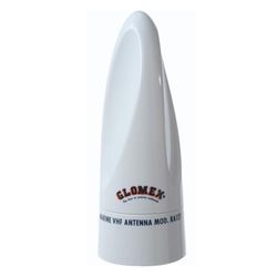 GLOMEX RA121 Marine VHF-antenn 210 mm, ASA UV-beständig, 156/162 MHz 50 ohms, Gain 1dB SWR < 1,3 at 156,8 MHz, 250 g