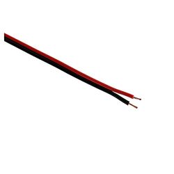Zenitech - Câble Audio Hi-Fi 2x 0,35mm² - Conducteurs Cuivre pour Signal Optimal - Minimisation des Interférences - Compatibilité Universelle - Rouge - 5m