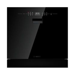 Bosch - Lavavajillas integrable, 60 cm de ancho, Serie 6, AquaStop, Extra Secado, Negro, SCX6ITB00E