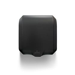 plikc eoloPro XL Asciugamani Elettrico ad Aria con Filtro HEPA e Controllo della Potenza e del Rumore, Acciai Inox 304, Nero
