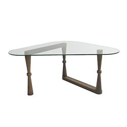 WELL HOME MOBILIARIO & DECORACIÓN Stół pomocniczy, 100% Pine Solid Wood, Kolor orzecha