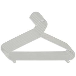 Bieco Cintres Enfants 8 pcs. Gris | Longueur environ 30 cm | Cintre Bébé Cintre Bebe Fille Ceintres pour Enfant Lot Cintre Enfant Fille Lot Cintres Bebe Fille Ceintre Bebe Garcon Cintres