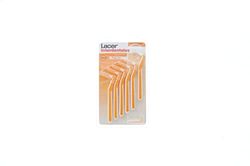 INTERPROXIMAL - Cepillo Interdental Angular Suave 6 Unidades, Mango Angulado, Máxima Eficacia, Filamentos Tynex, Previene y Elimina la Placa Bacteriana, Cerdas Suaves