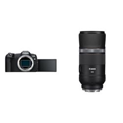 Canon EOS R8 24,2 Mp,- Fino a 40fps, DIGIC X, Video 4K UHD Fino 60p, Dual Pixel CMOS Auto Focus II, Display Touch Orientabile 7,5 cm + Canon RF 600mm F11 IS STM