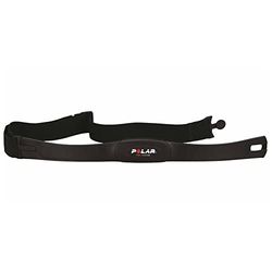 Polar T31C Juego de transmisor de frecuencia cardíaca codificado y cinturón, Unisex, Negro, M