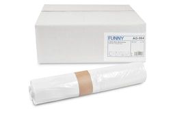 Funny Sacs Poubelle (38.5 x 24.5 x 85 cm Extra Fort env. 90 l) 360 sacs Blanc