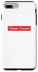 Custodia per iPhone 7 Plus/8 Plus Cheem Creams Errore ortografico Divertente crema di formaggio ortografia sbagliata