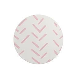 Questo Casa, Ronde digitaal bedrukte muismat, antislip onderkant, voor kantoor en thuis, diameter: 22 cm