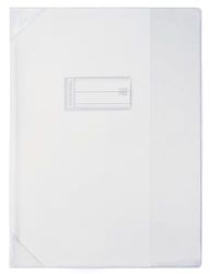 OXFORD 25 Strong Line Transparent PVC A4 Notebook Covers 15/100th Colourless