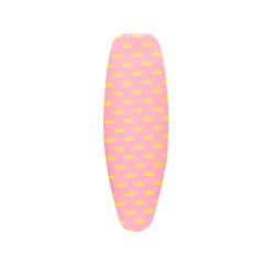 Swan x Lynsey Large Ironing Board Cover, Reflective Technology, Metallised Cotton, Fitted Design, Pink
