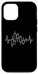 Coque pour iPhone 15 Crypto Stock Trading Heartbeat - Day Trader EKG Pulse Line