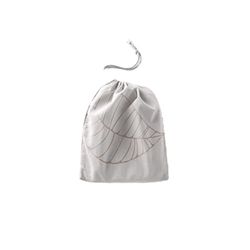Bonamaison Impreso Algodón Bolsas con Cordón, Bolsa con Cordel para el Hogar y el Almacenamiento de Verduras, Bolso de Compras, Plegable, Ecologica, Reutilizables, Tamaño: 12x15 Cm