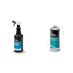 ERRECOM Clima-Net, Detergente per Climatizzatori, Filtri, Batterie alettate e unità Esterne, 1 L & Evaporator Cleaner Foam, Pulitore Schiumoso per Climatizzatore, 400 mL