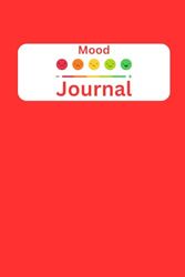 Today's Mood Journal In Red Color: 6*9 Inches In Size, 200 Pages: Notebook for appointment and challenges