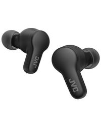 JVC Auriculares Inalámbricos Bluetooth Deportivos | Control Táctil | 3 Modos de Sonido | 24h de Batería | Bluetooth 5.3 | Almohadillas 4 Tallas XL a S | Resistente a Salpicaduras | Negro - HA-Z77T