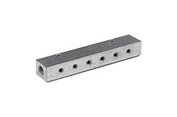 Format 4047322169844 – verteilerleiste/abg. Eins. vorn/AUSG 6 x G1/4