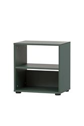 Schildmeyer Scaffale, materiale in legno, verde foresta, 48,5 x 33,2 x 50,1 cm