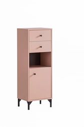 Schildmeyer Highboard Smash, materiale in legno, albicocca, 40,3 x 33,05 x 114,4 cm (L x P x A)