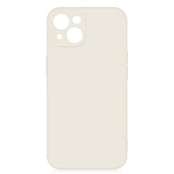 Compatibile con iPhone 13 2021, copertura completa in gomma gel di silicone liquido [con protezione della fotocamera] Custodia per iPhone 13 da 6,1 pollici (bianco)