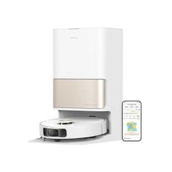 DREAME L10s Pro Ultra Heat Robot Aspirapolvere e Lavapavimenti, Estensione del Mocio, Mocio autopulente con Acqua Calda, Aspirazione 7.000 Pa, Lavaggio e Pulizia Pavimenti con Doppio Mocio