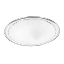 García de pou Assiettes À Pizza Plates 35 Cm Argente Aluminium - 75 unités