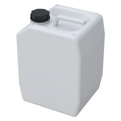 Bidon Bohlender® 10 l, filetage S55 (DIN51), PE-HD, dimensions L x l x H mm 230 x 195 x 235