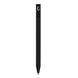 Design Letters Persoonlijke pen (zwart) - G, Letter G, 70201201G