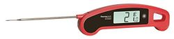 TFA Dostmann Termómetro térmico Jack Gourmet 30.1060.05, termómetro Digital Plegable de Acero Inoxidable, Sensor de punción, termómetro de Cocina Profesional, Alto Rango de medición, Apto para