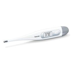 Beurer FT 09, Termometr cyfrowy, wodoodporny, wyświetlacz LCD z zakresem pomiarowym +/- .1 ºC, sygnał akustyczny, bez szkła