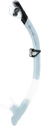 CRESSI Scilla Snorkel Ice Cyan - Unisex Snorkel Dry Tube for Diving and Snorkelling, Ice Blue, One Size