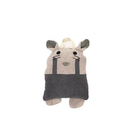 Crochetts Couverture Grise Souris 85 x 145 x 2 cm
