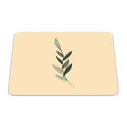 Bonamaison, Rectangular Digital Printed Mouse Mat Non-Slip Bottom for Office and Home Size: 22 x 18 cm