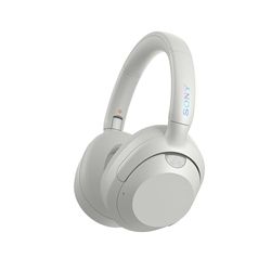 Sony ULT WEAR - Trådlösa Bluetooth-hörlurar med ULT POWER SOUND, ultimat djup bas, brusreducering, tydlig samtalskvalitet, upp till 30 timmars batteritid, IOS och Android - off white