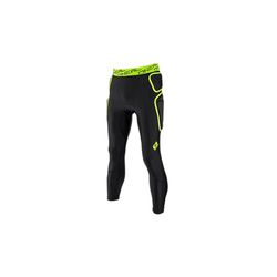 O'NEAL | Motocrossbroek | BMX Downhill Enduro | EVA met hoge dichtheid voor heupbescherming, Elastische overlock naden, Ergonomische padding | Trail Broek | Volwassen | Zwart Lime | Maat XXL