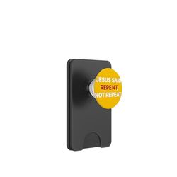 Jesús dijo que no se arrepientan, no se PopSockets PopWallet para MagSafe