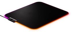 SteelSeries QcK Prism - Tapete de rato para jogos - iluminação RGB de 2 zonas - iluminação de eventos em tempo real - otimizada para sensores de jogo - Tamanho M (320 mm x 270 mm x 2 mm)