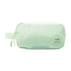 TOTTO - Estuche Escolar Dos Compartimentos, Modelo Marañon, Estuche Grande, Medidas 23.5 x 12 x 9 cm, Doble Bolsillo, Tejido Sostenible Repelente a Líquidos, Resistente y Duradero, Color Meadow Mist