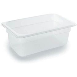 LACOR - 66320 - Cubeta Polipropileno GN 1/3, Apilable, Cierre hermético, Facil limpieza, Libre BPA, Apto para lavavajillas, 40ºC / 70ºC, 176 x 325 x 200 mm, 390g, traslúcido.