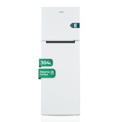 Svan Frigorífico 2 Puertas Blanco SF17601E. Capacidad 304 Litros, Puerta Reversible, Bajo Nivel Sonoro, Eficiencia Energética Clase E