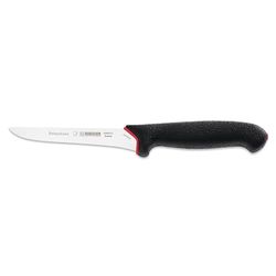 Giesser since 1776 - Made in Germany Faca para desossar com cabo antiderrapante PrimeLine, 13 cm, preto, faca de açougueiro afiada adequada para máquina de lavar louça, inoxidável