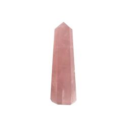 VIE Obelisk Tower, 10x2x2cm, Rose Quartz